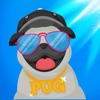 Pug Life Emoji Stickers.