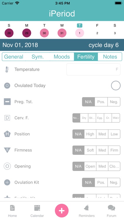 iPeriod Lite Period Tracker screenshot-5