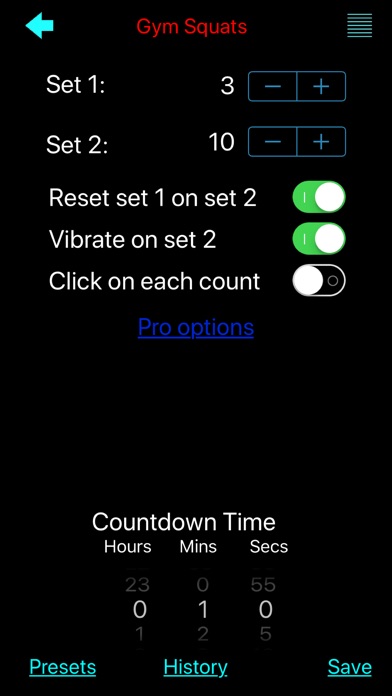 Tap Counter with sets Pro screenshot 3