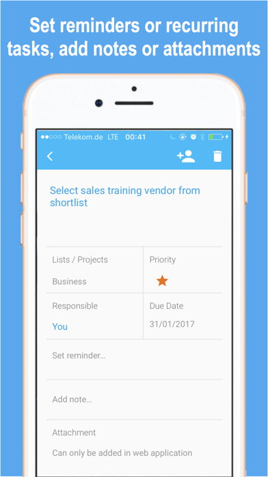 ToDo and Shopping List App screenshot 3