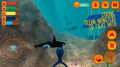 Hump Back Whale Ocean Sim screenshot 2