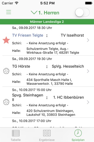 TV Friesen Telgte Handball screenshot 2