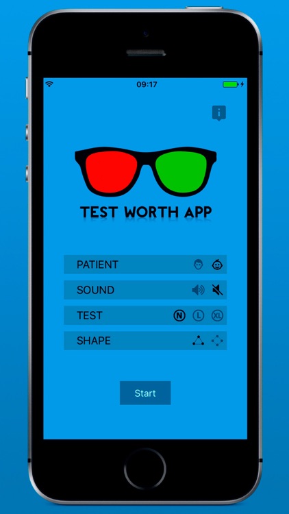 Test Worth App Ofthalmology