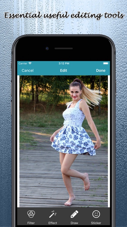 Rain Effect Photo Editor