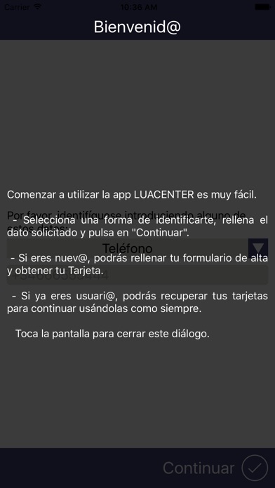 LUACENTER screenshot 2