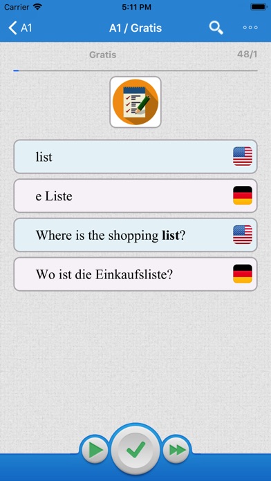 Wordzie Worttrainer Englisch screenshot 4