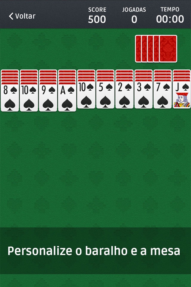 Spider Solitaire ⋄ screenshot 2