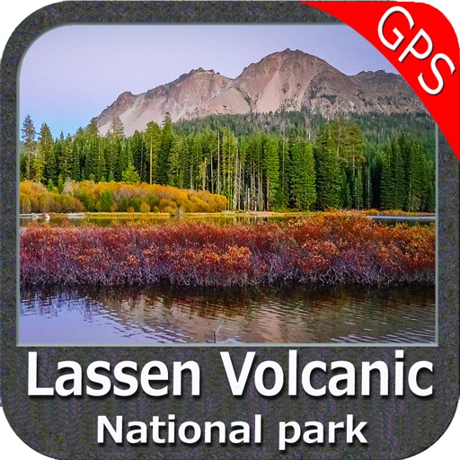 Lassen Volcanic National Park - GPS Map Navigator