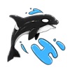 Love Animals In Ocean Sticker