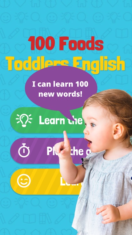 100 Foods - Toddlers English