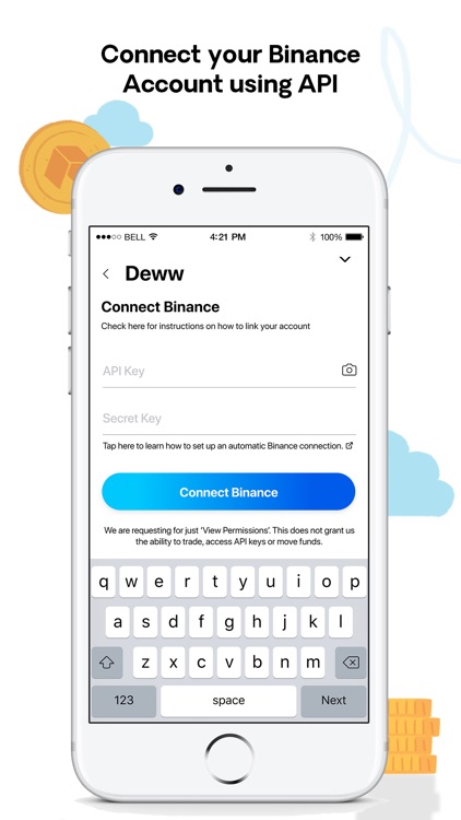 Deww - Simple Binance Tracker