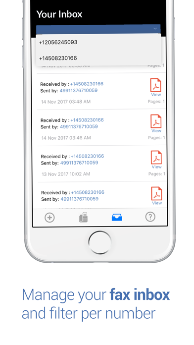 Fax App Receive Fax As Pdf By Intergo Fax Services Ltd Ios United States Searchman App Data Information