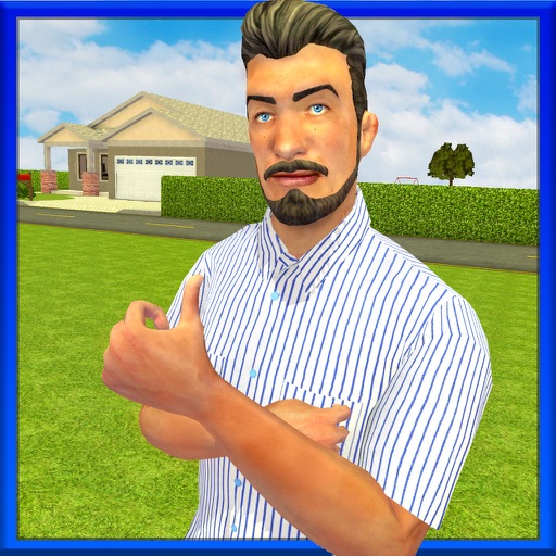 Virtual DAD Super Family Man Icon