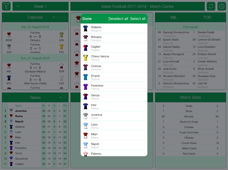 ITA Football Serie A 2017-2018