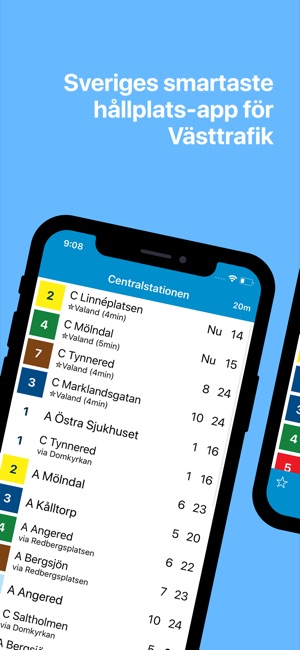 Reskollen för Västtrafik