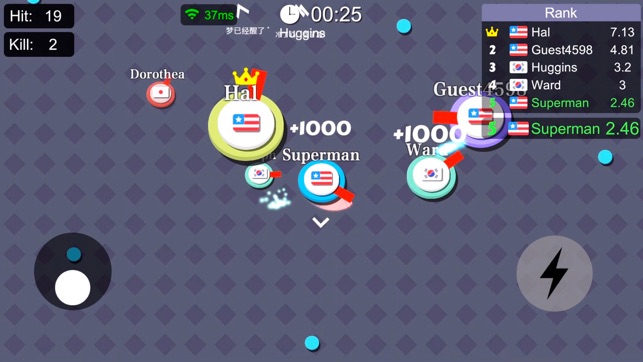 Spin.io - Multiplayer PK Arena(圖1)-速報App