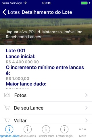 Milan Leilões screenshot 4
