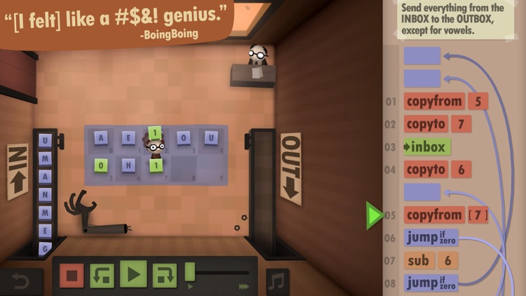 Human Resource Machine screenshot-3