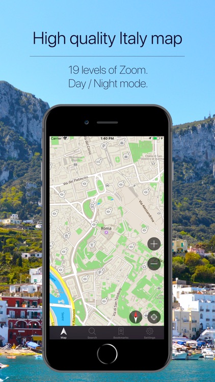 Italy Offline GPS Navigation