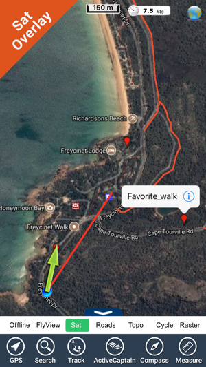 Freycinet NP GPS and outdoor map with guide(圖1)-速報App