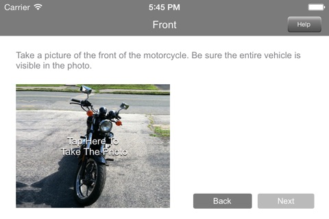 Express Motorcycle Evaluation screenshot 4