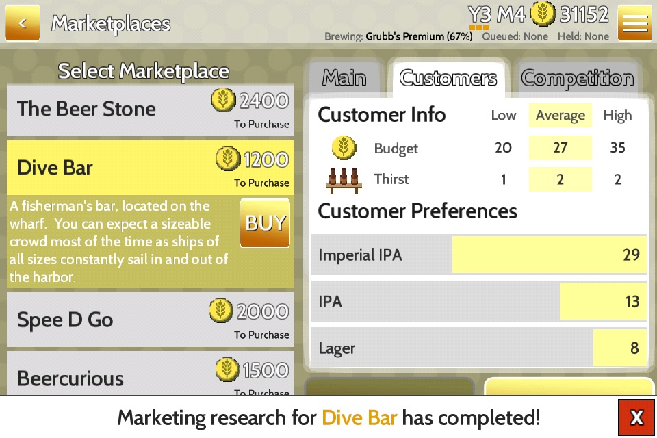 Fiz: Brewery Management Game screenshot 4