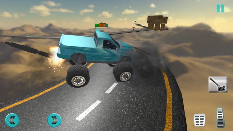 Monster Truck Impossible Stunt