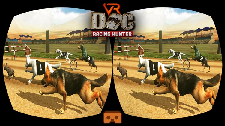 VR Racing Dogs Bunny Hunter