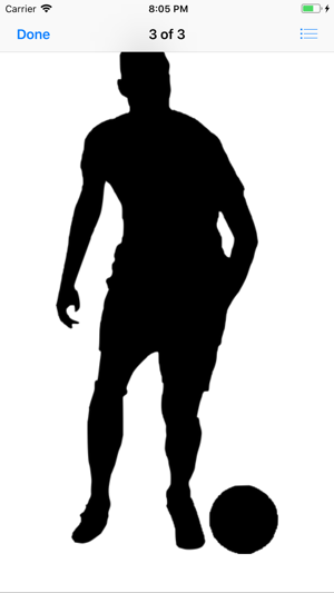 Silhouette Football Stickers(圖4)-速報App