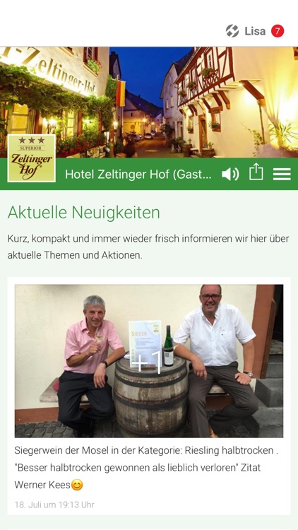 Hotel Zeltinger Hof