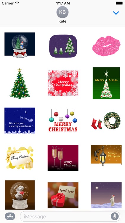 Animated Christmas Sticker Gif