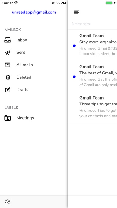 unread - Your email client screenshot 4