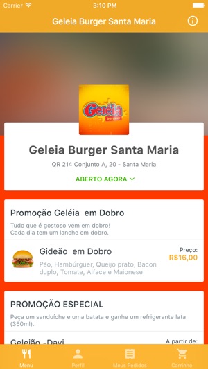 Geléia Burger Delivery(圖1)-速報App