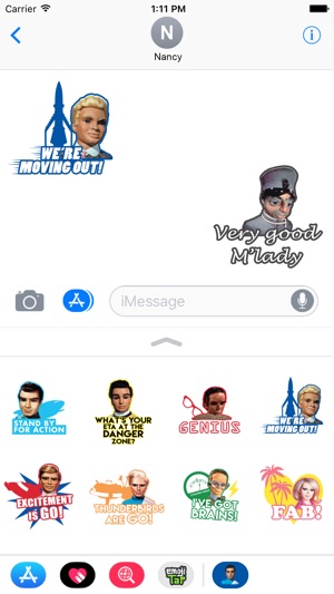 Thunderbirds Stickers(圖2)-速報App