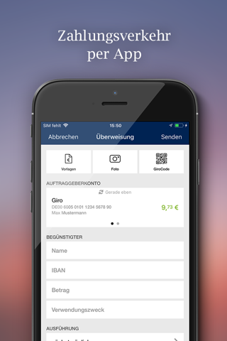BW Mobilbanking screenshot
