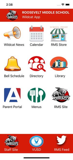 Roosevelt Wildcat App(圖2)-速報App