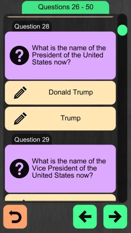 US Citizenship Test 2018 Audio