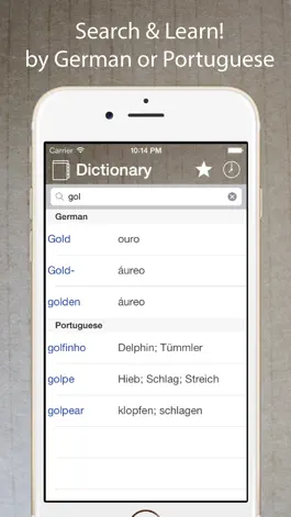 Game screenshot German Portuguese Dictionary + mod apk