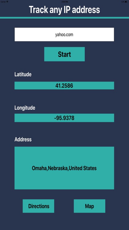 IP Address Tracker from Vidur