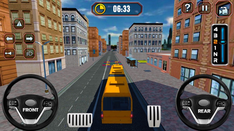 Smart Bus Driving Academy Game screenshot-5