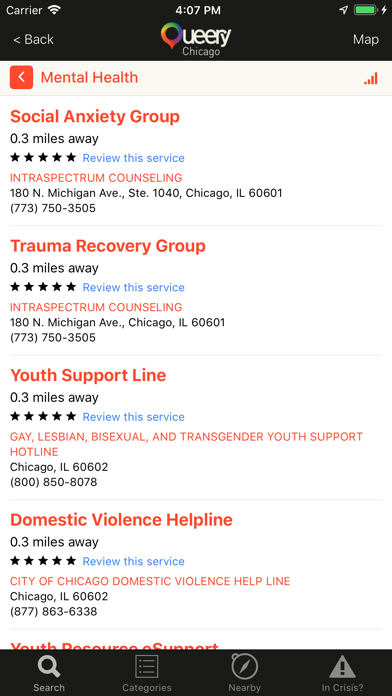 Queery: Find LGBTQ Services screenshot 2