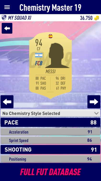 FUT Chemistry Master 19