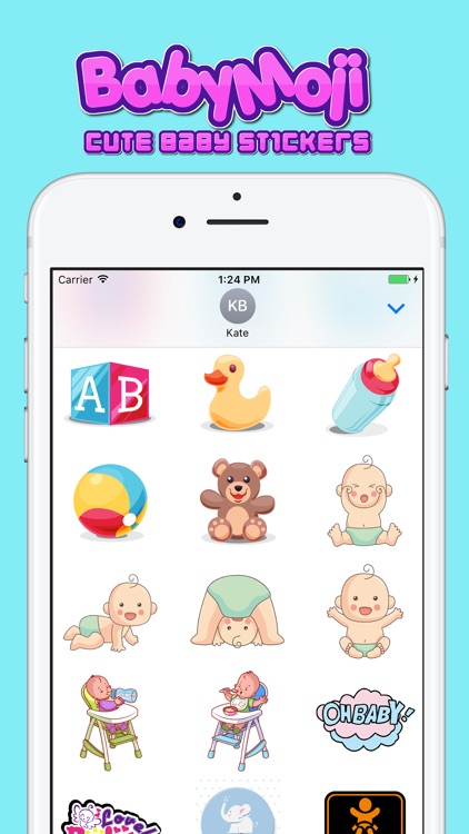 BabyMoji - Cute Baby Stickers