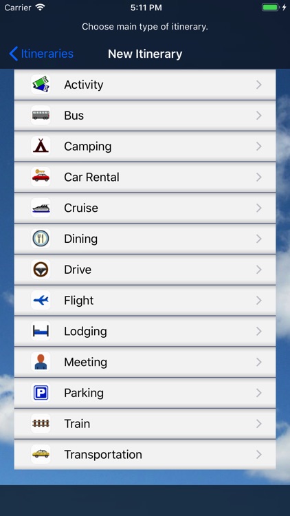Trip Boss Itinerary manager