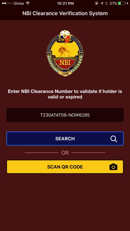 NBI Clearance Verification
