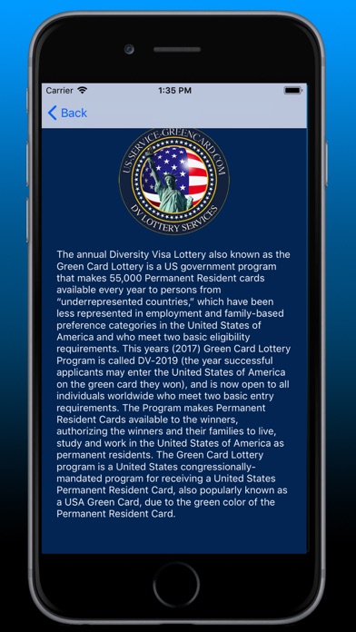 US Visa & Green Card Lottery screenshot 2