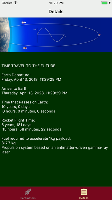 Time Travel Calculator screenshot 2