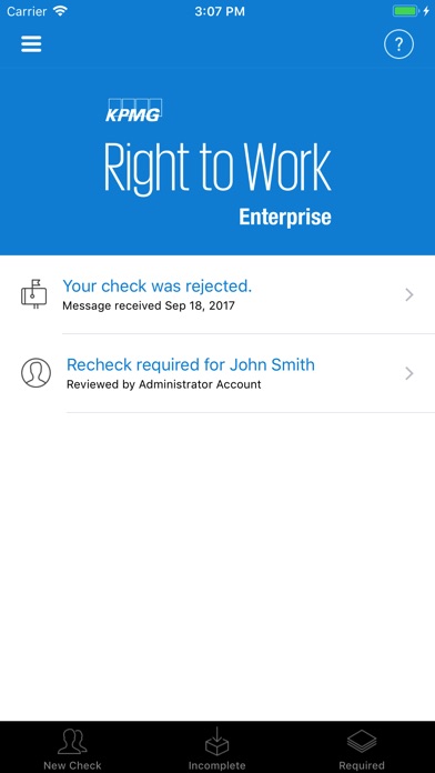 KPMG Right to Work Enterprise screenshot 2