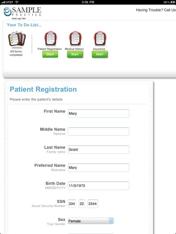 Patient Forms