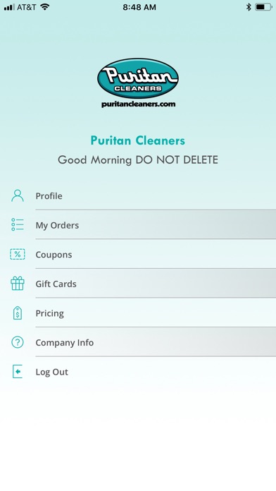 Puritan Cleaners screenshot 2